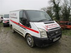 Ford Transit 260 SWB TDCi 125ps Low Roof panel van Registration: WF62 FSN Recorded mileage: 180,