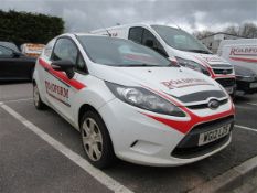 Ford Fiesta Base 1.4 TDCi 70 car derived van Registration: WG12 LZS Recorded mileage: 168,275 MOT: