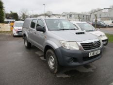 Toyota Hilux Active 2.5 D-4D 4WD 144 D/Cab Pick Up Registration: FJ65 ULY Recorded mileage: 156,