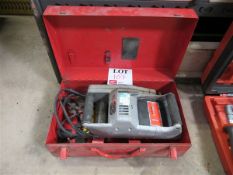 Impex ST 67 110v concrete wall chaser & box Please note; This LOT is located at Roadform House,