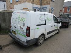 Peugeot Partner 716S 1.6 HDI 92 L2 crew van, reg. no FP12 WOB, DOR 12.08.12, MOT 05.05.26, mileage
