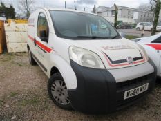 Fiat Fiorino Cargo 1.3 16V Multijet Car Derived Van Registration: WG60 WYD Recorded mileage: 187,301