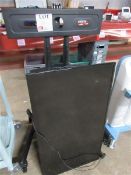 Phillips tv and mobile stand Please note; This LOT is located at Stoneford Farm, Steamalong, Isle