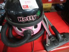 Henly 240v corded vacuum cleaner Please note; This LOT is located at Stoneford Farm, Steamalong,