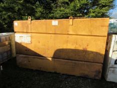 Unbranded large yellow metal fuel bowser C.3000L PoWRA: A ‘point of work’ risk assessment must be