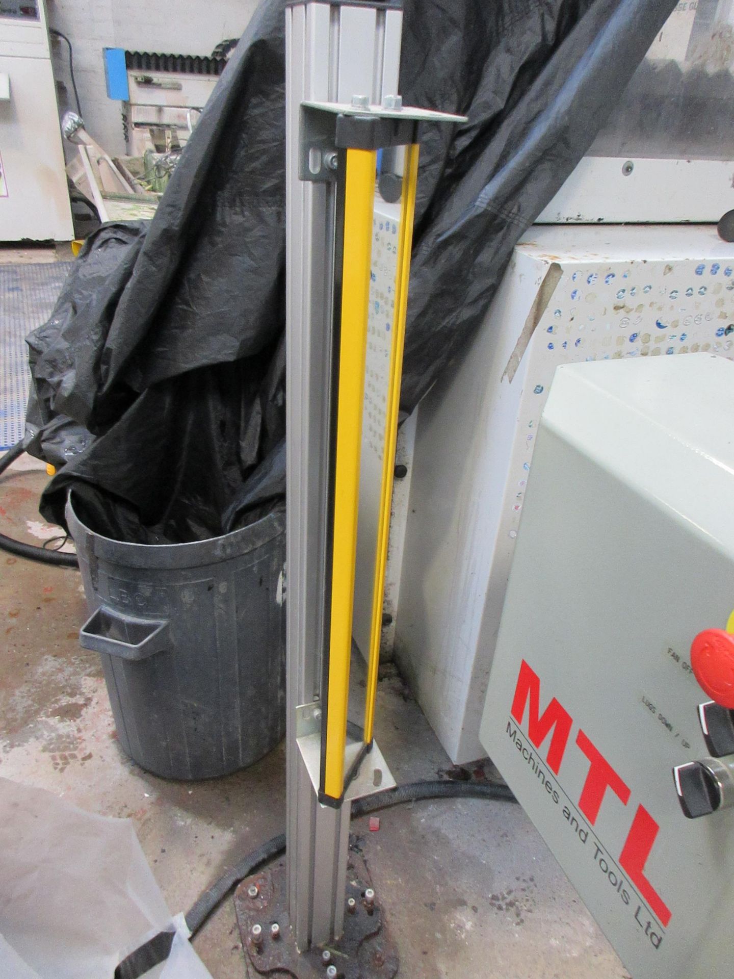 MTL CNC Cougar XY ED Glass cutting table, serial no. MTLCOUED118R, & bench, with Makita SRS glass - Image 6 of 7