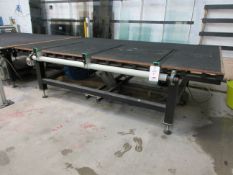 Un-named pneumatic tilting air bench approx. 1900 x 3200mm PoWRA: A ‘point of work’ risk