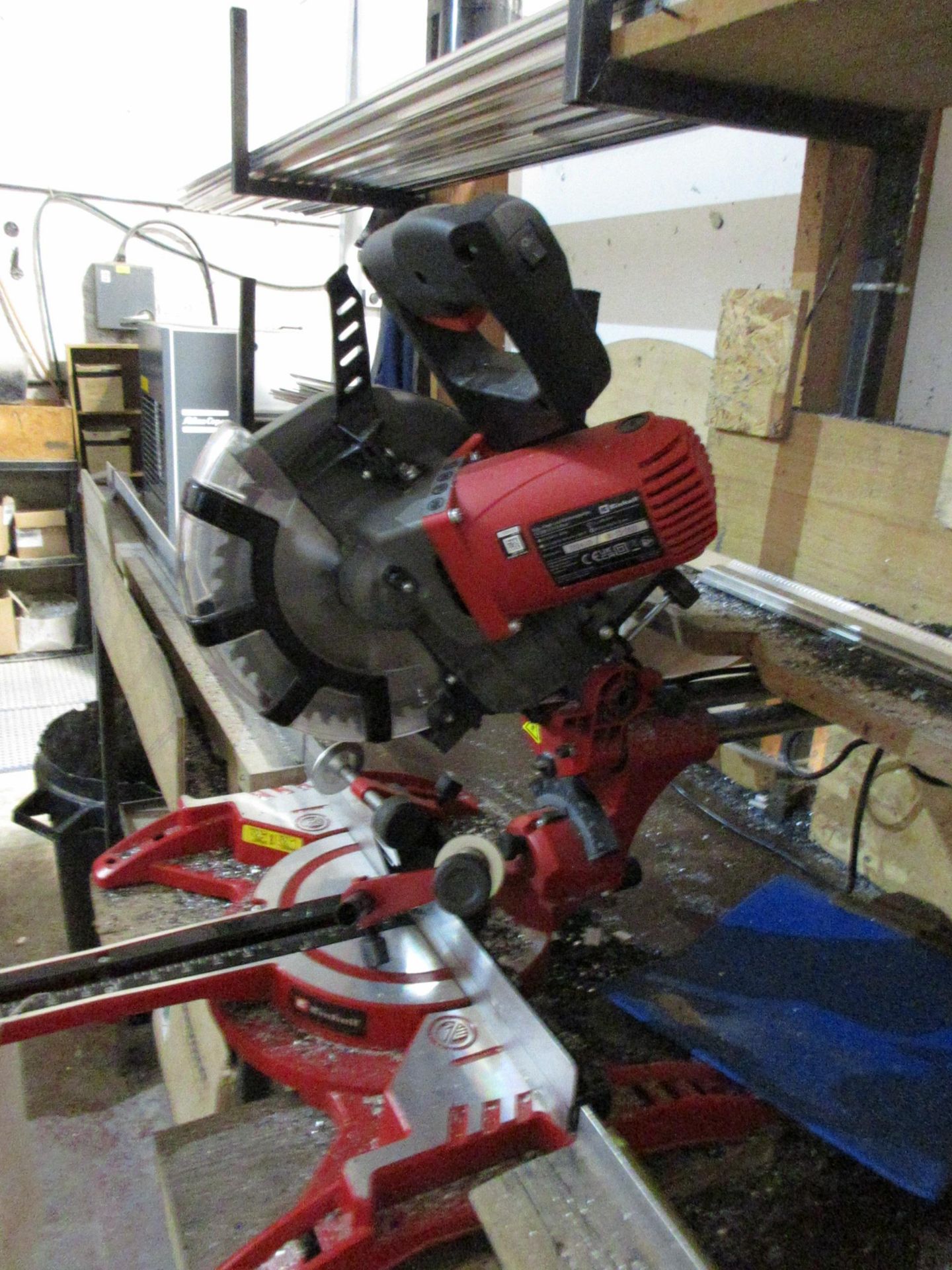 Einhill bench top chop saw, serial no. 2024/01 UK-23-2631, 240v - Image 3 of 4