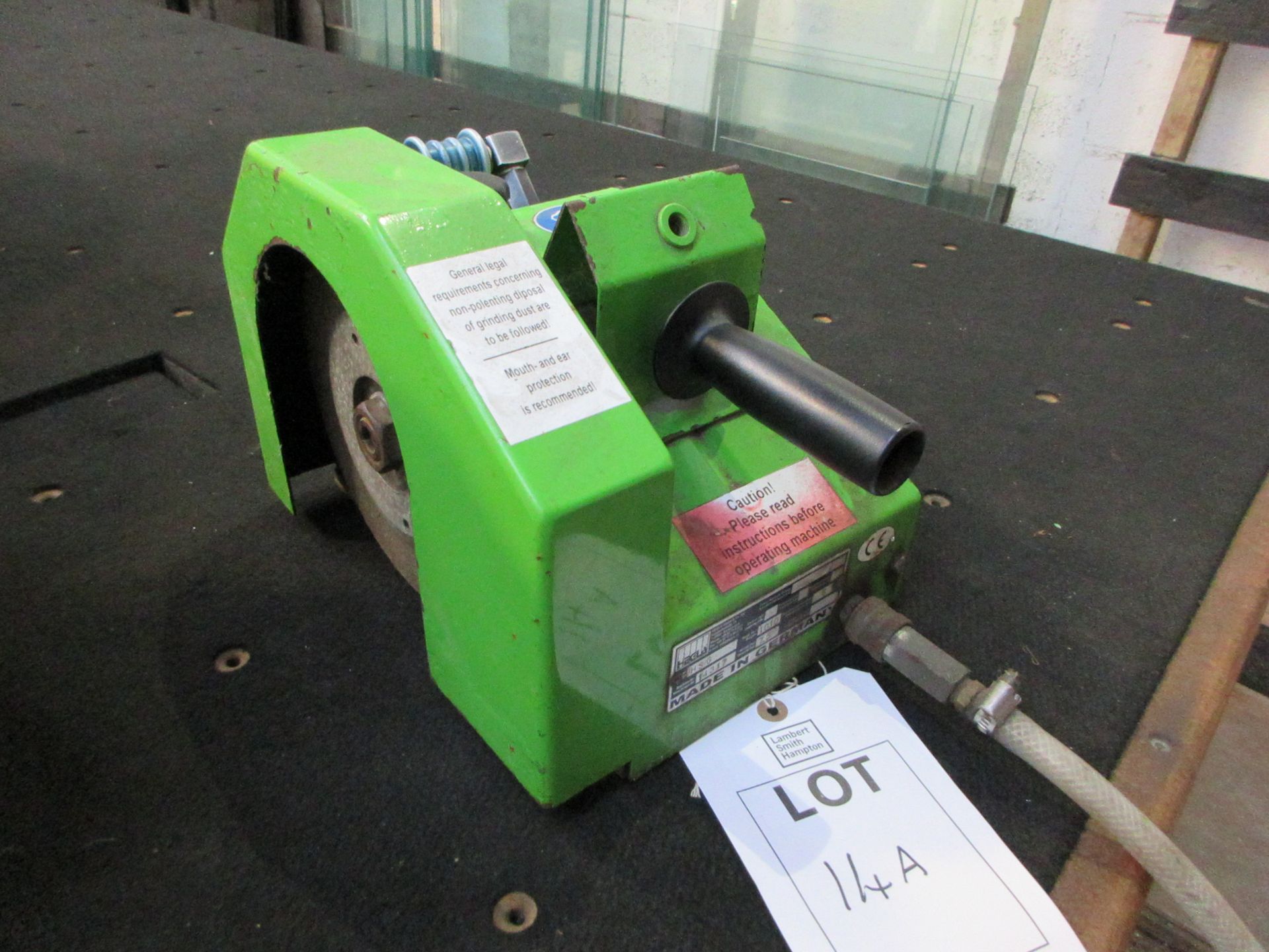 Helga HSG pneumatic edge grinder, serial no. 1431