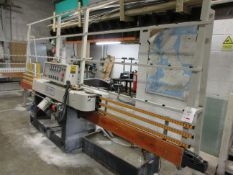 Shandong E World Machine Co E-LD 4325 glass straight edge grinding machine, power lamp, overload