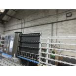 Atlantic Machinery Atlantic 6 pass through glass washer type 068, serial no. 3660 (2012) with 1950 x