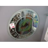 Wall mounted circular mirror, dia. 600mm