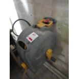 Hozelock wall mounted reeled hose pipe