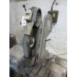 Un-named glass belt linisher, belt width 100mm PoWRA: A ‘point of work’ risk assessment must be