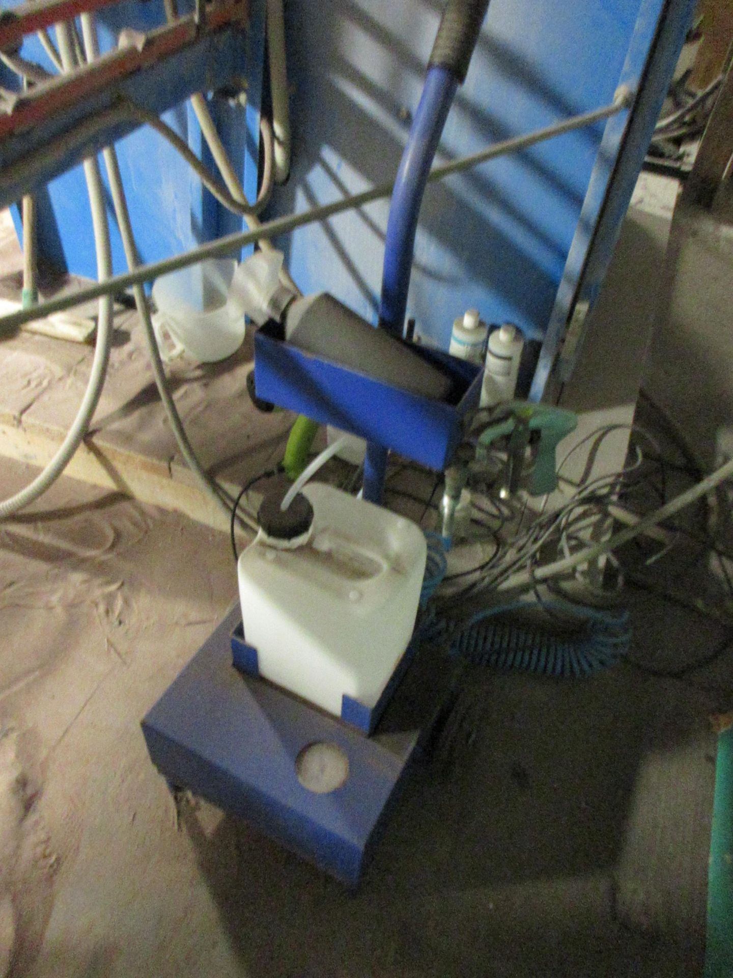 FP Mistral 1200 sand blaster, serial no. 70196 (1996), 2 x 1300 x 1300mm vertical table RAMS: A risk - Image 6 of 9