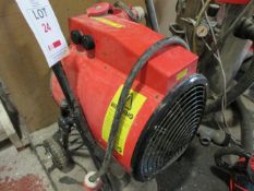 Clarke Devil 7015 portable electric fan heater