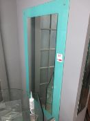 Wall mounted mirror, 700 x 1300mm