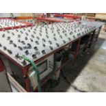 Two Static manual roller bench, 1500 x 1500mm - total foot print 3000 x 1500mm PoWRA: A ‘point of