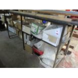 Quantity of consumable stock including aluminium struts, spacers, joiners, flex keys, thermo