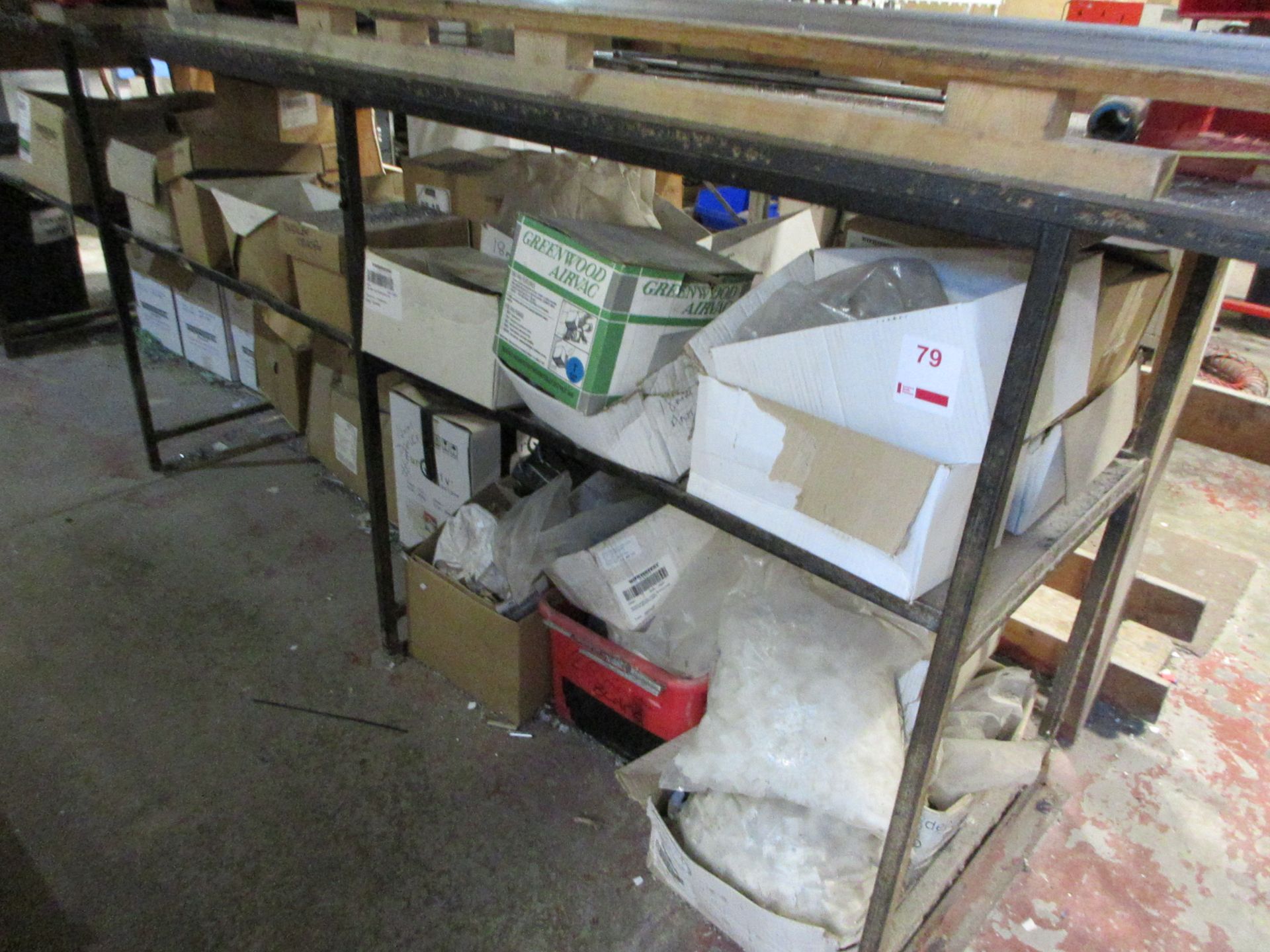 Quantity of consumable stock including aluminium struts, spacers, joiners, flex keys, thermo