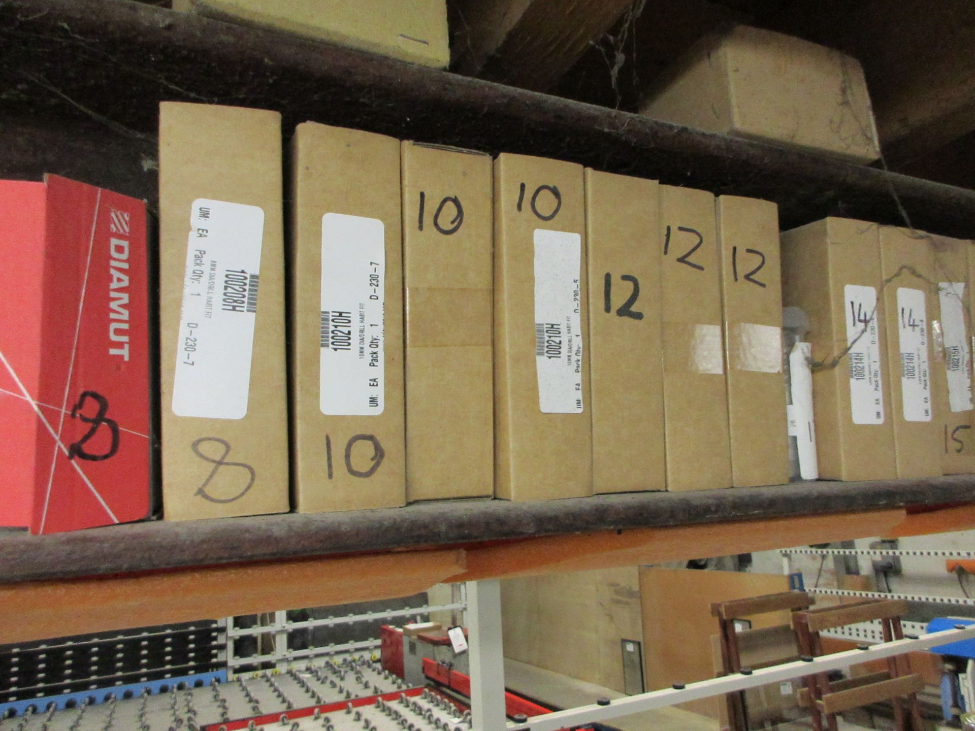 Metral TDIA glass drill, table size 700 x 750mm, overall table size 2500 x 1500mm, serial no. T370 5 - Image 6 of 7