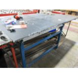 Lay up table, 2300 x 1260mm PoWRA: A ‘point of work’ risk assessment must be completed, reviewed and