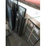 Assorted size glazed units