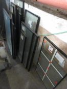 Assorted size glazed units