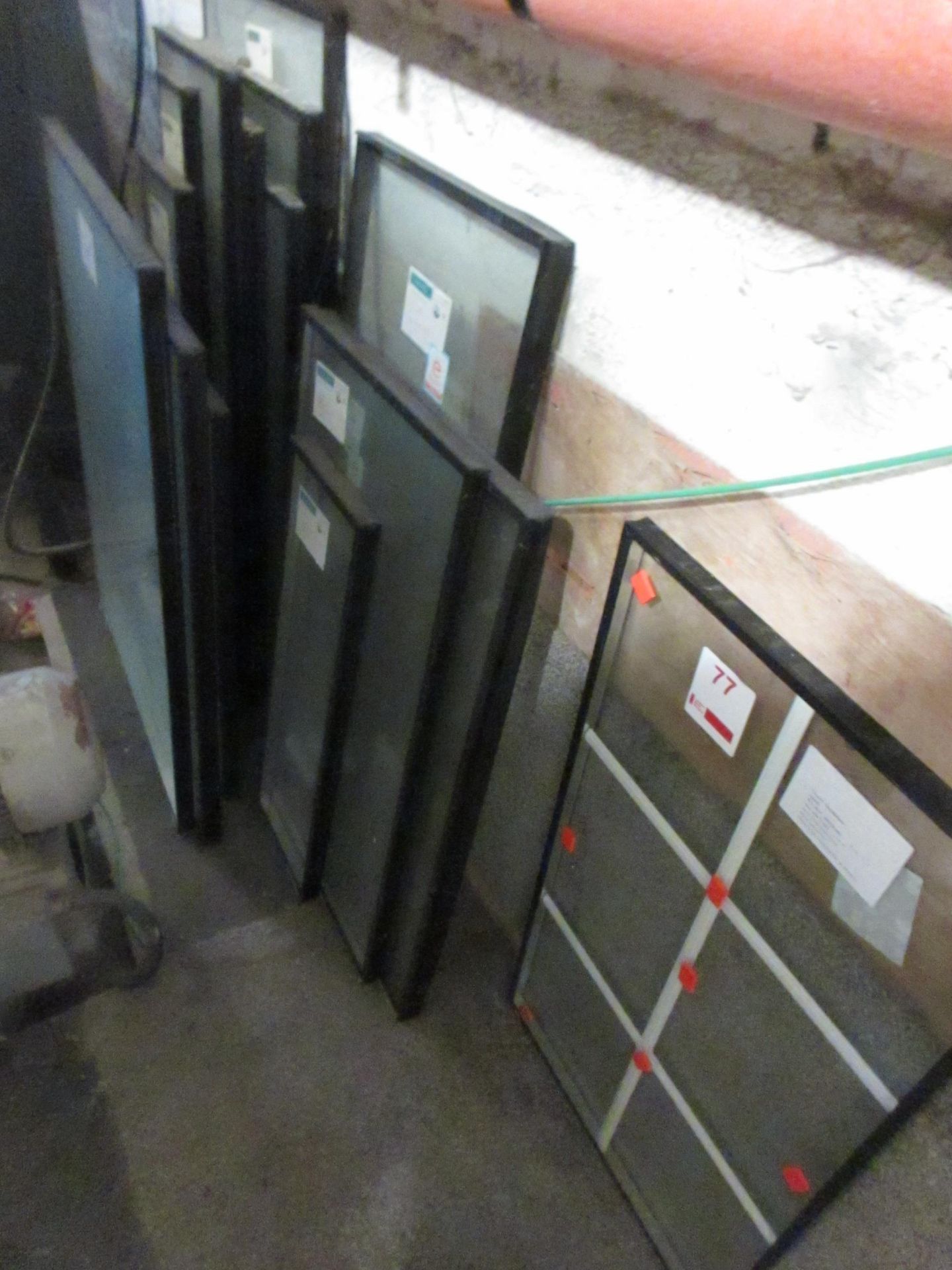 Assorted size glazed units