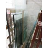 Assorted size clear and frosted glazed units