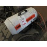 Andrews Heated space heater, 240b