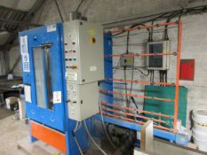 FP Mistral 1200 sand blaster, serial no. 70196 (1996), 2 x 1300 x 1300mm vertical table RAMS: A risk