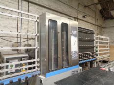 Atlantic Machinery Atlantic 6 pass through glass washer type 068, serial no. 3660 (2012) with 1950 x