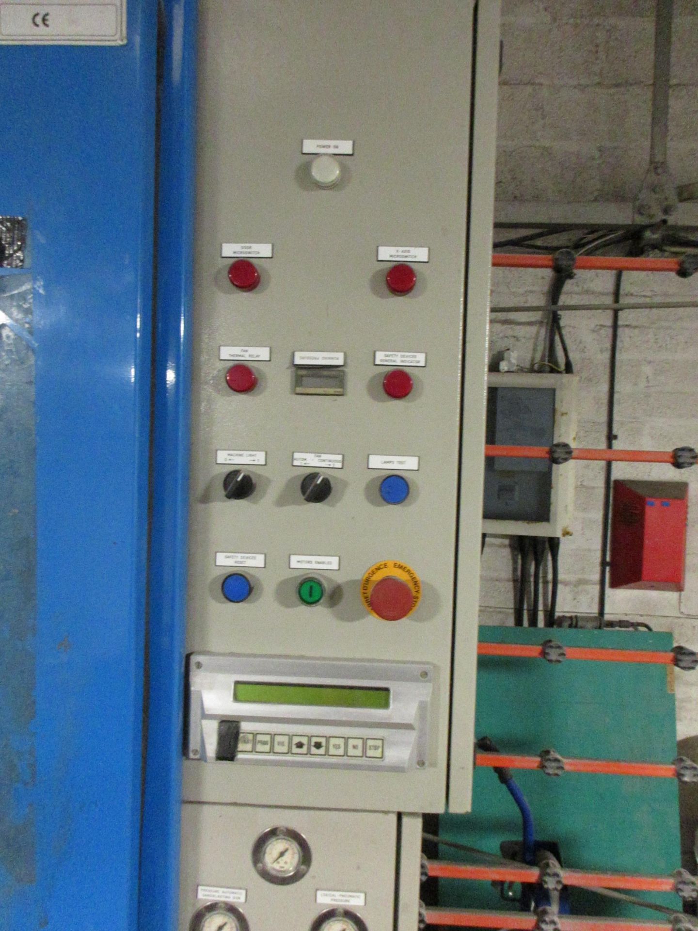 FP Mistral 1200 sand blaster, serial no. 70196 (1996), 2 x 1300 x 1300mm vertical table RAMS: A risk - Image 2 of 9