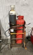 Oxy-Acetylene welding torch, with trolley