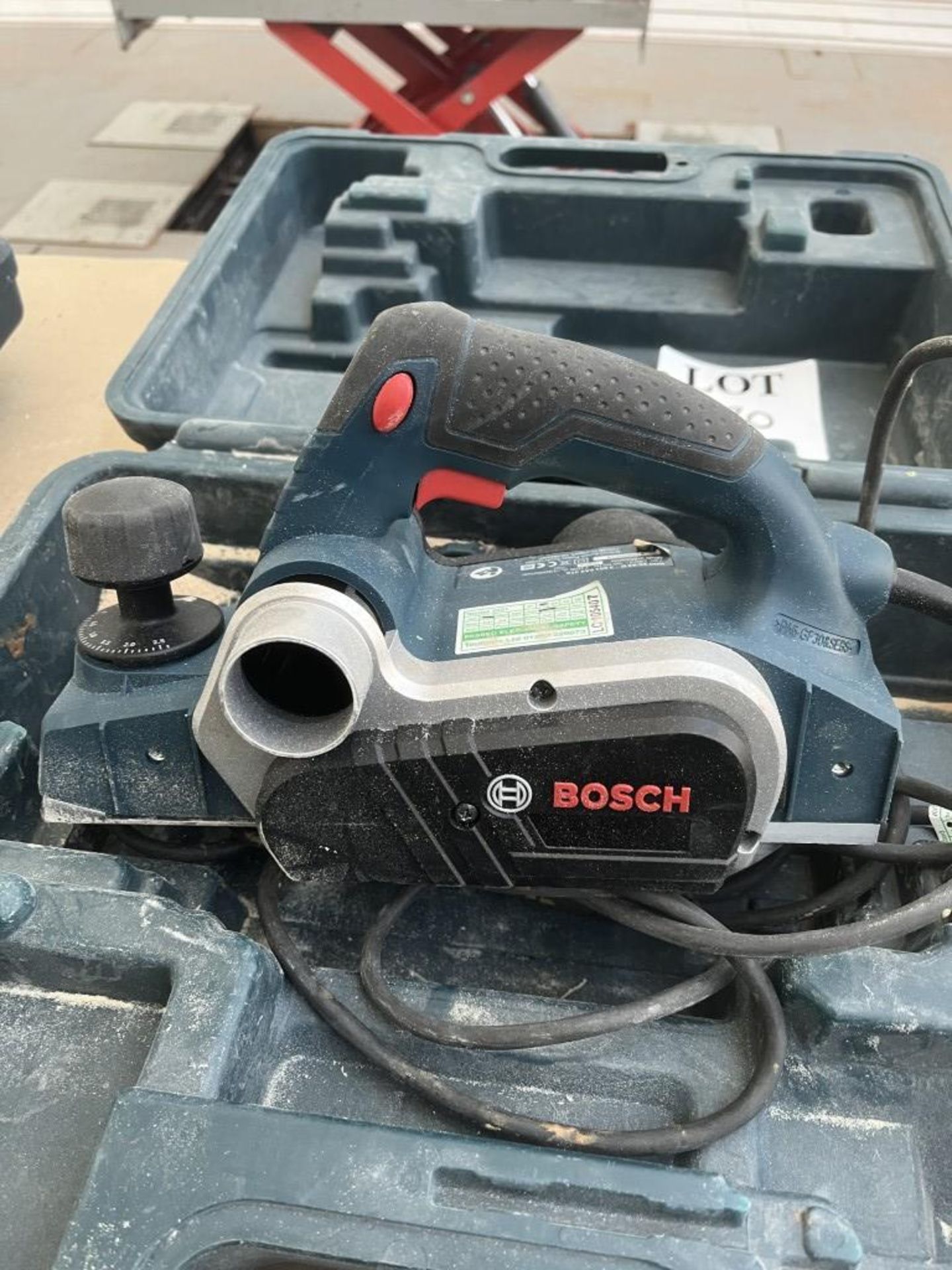Bosch GHO 26-82D planer, 240v, to case - Image 2 of 4