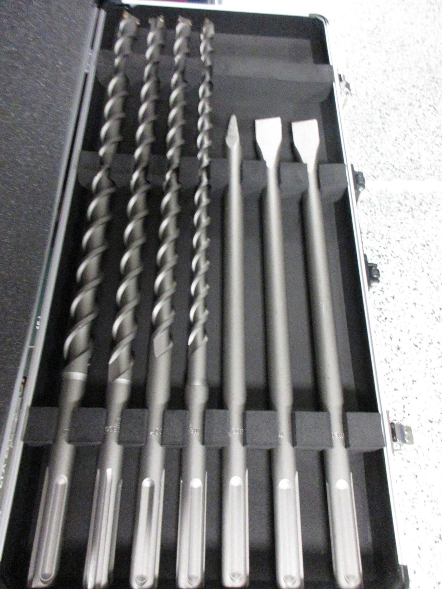 Metabo 7 piece drill bit/chisel set for SDS-MOX hammers
