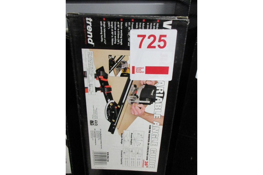 Trend Varijig variable angle guide for router or circular saw, 36", boxed - Image 1 of 2