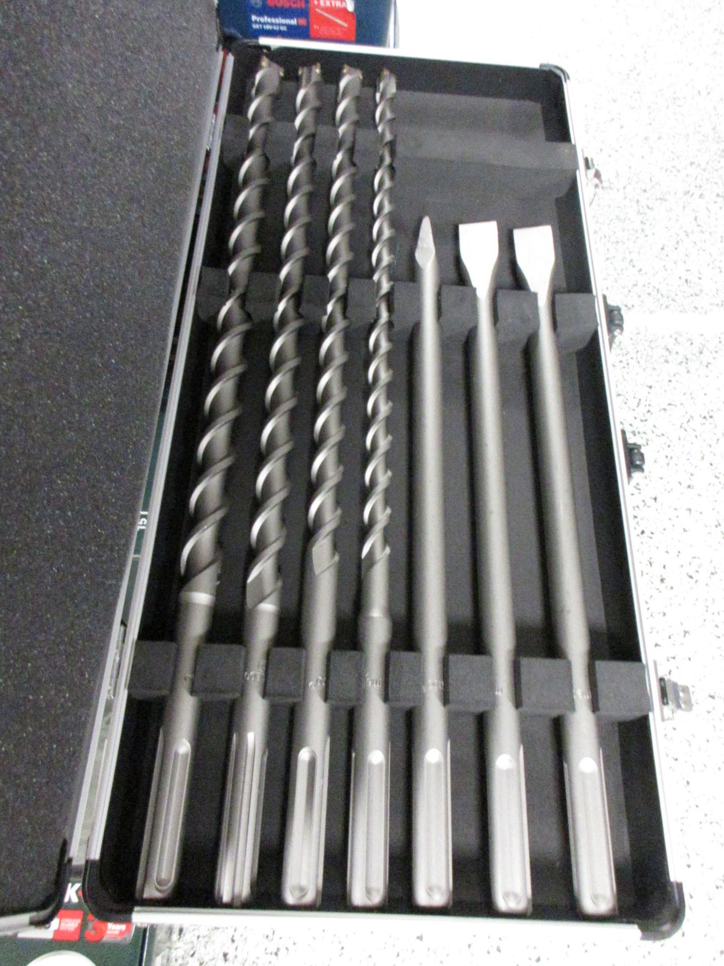 Metabo 7 piece drill bit/chisel set for SDS-MOX hammers