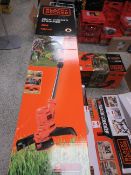 Black & Decker BESTA525 450w 25cm corded strimmer, 2 pin plug, boxed