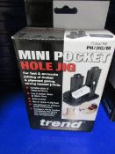 Trend mini pocket hole jig, ref. PH/JIG/M, boxed