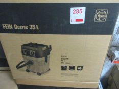 Fein Dustex 25L 1150w wet & dry dust extractor, 110v, boxed