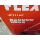 Flex VC21 LMC industrial vacuum, 20 litre, 2 pin plug