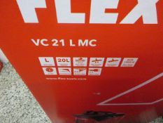 Flex VC21 LMC industrial vacuum, 20 litre, 2 pin plug