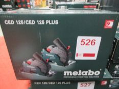 Metabo CED 125/CED 125 Plus cutting dust extraction shroud, boxed