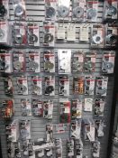 Contents of Trend shop display rack including guide bush accessories, router cutter spares, jig