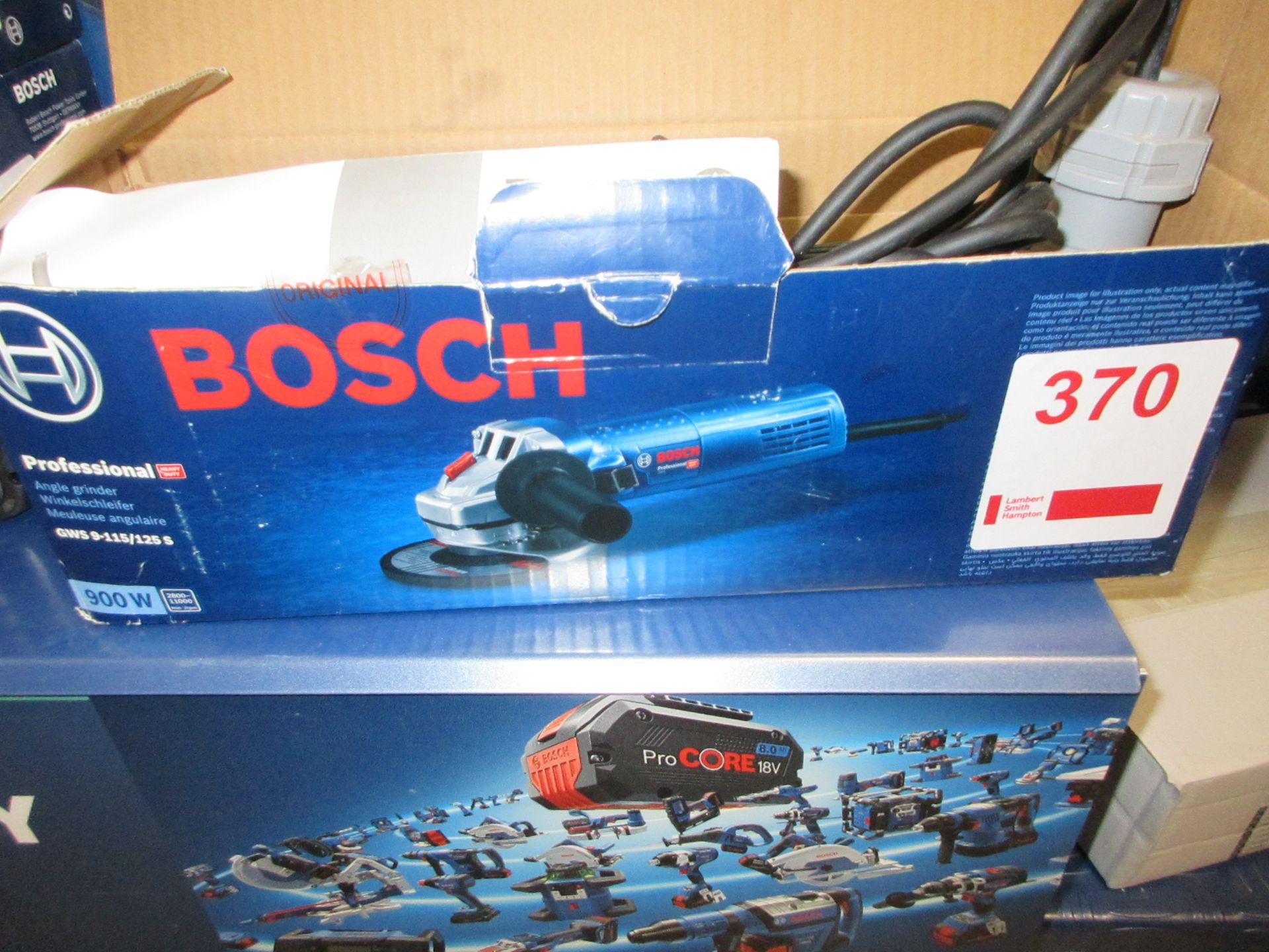 Bosch Professional GWS 9-115/125 S angle grinder, 110v - Image 2 of 3
