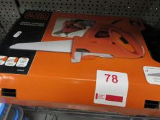 Black & Decker KS 890EK 400W scorpion saw, 240v, boxed