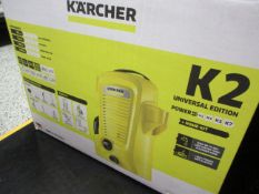 Karcher K2 universal edition high pressure washer, 240v, boxed