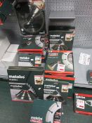 Quantity of assorted diameter Metabo blades including 230 x 22, 23mm, 254 dia, Classic 216 dia,